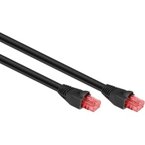 Goobay U/UTP CAT6 Gigabit outdoor netwerkkabel / zwart - 20 meter