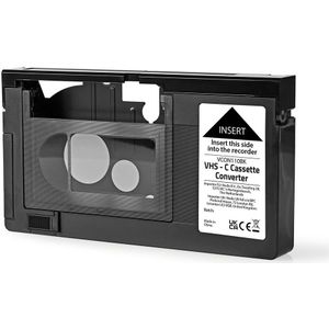 Nedis VHS-C cassette adapter