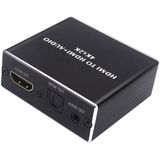 HDMI naar stereo en 5.1 audio extractor - HDMI 1.4 (4K 30Hz) / zwart