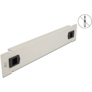 10 inch blindpaneel | toolfree | 1U | grijs
