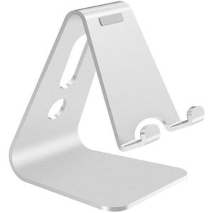 Aluminium tafelstandaard voor smartphones / zilver