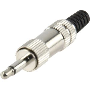 Lumberg KLS 22 3,5mm Jack (m) connector - metaal - 2-polig / mono