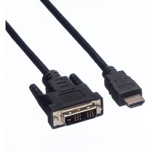 DVI-D Single Link - HDMI kabel / zwart - 20 meter