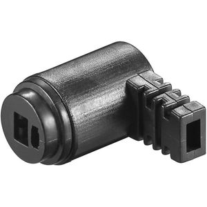 2-pins DIN haakse luidspreker connector (v) / schroefbaar