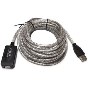 Actieve USB naar USB verlengkabel - USB2.0 - tot 0,5A - 5 meter