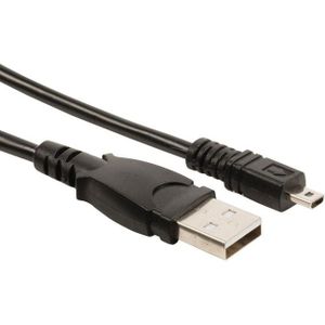 USB 2.0 Kabel USB A Male - 8-Pins Male 2.00 m Zwart