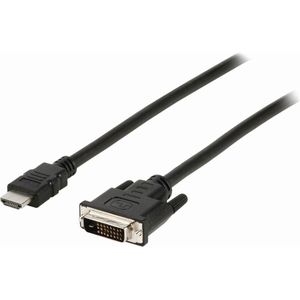 DVI-D Dual Link - HDMI kabel / zwart - 10 meter