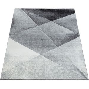 Kinderteppich Echo grau 70x250 cm