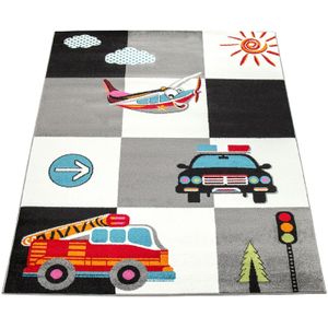 Kinderteppich Echo grau 160x220 cm