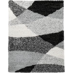 Shaggy-Teppich Maracuja grau 200x280 cm