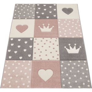 Kinderteppich Kosmos pink 140x200 cm