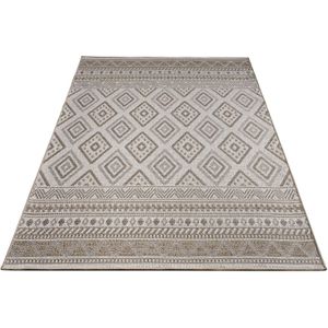 In- & Outdoor-Teppich Verona beige 150 cm quadrat