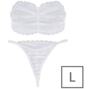 Tantaly Transparentes Spitzen-BH-Set
