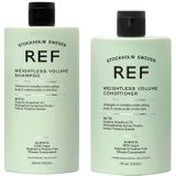 REF Weightless Volume Shampoo 285ml + Conditioner 245ml