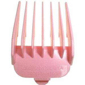Wahl - Opzetkam nr.4 - Roze - 13mm
