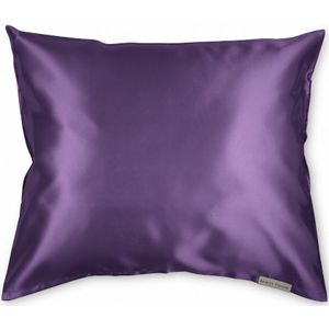 Beauty Pillow® - Satijnen Kussensloop - 60x70 cm - Aubergine