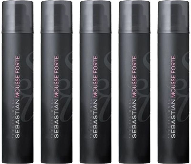5x Sebastian Mousse Forte 200ml