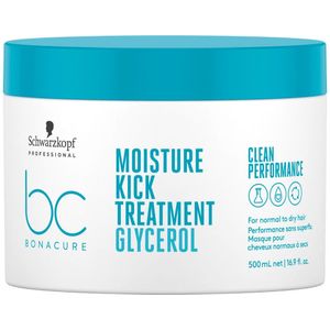 Masker voor Wapperend Haar Schwarzkopf Bonacure Moisture Kick Glycerol (500 ml)