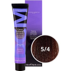 DCM Hair Color Cream Ammonia Free 5/4 Mahogany 100ml