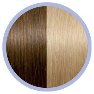 Seiseta Keratin Fusion 12/DB2 Donker Goudblond/ Licht Goudblond 40-45 cm