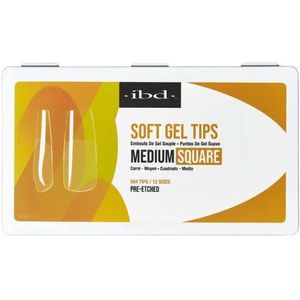 IBD Soft Gel Tips Medium Square 504st
