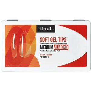 IBD Soft Gel Tips Medium Almond 504st