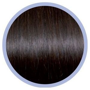 Seiseta - Keratin Fusion 4 - Donker Kastanjebruin - Haarextensions - 50-55 cm