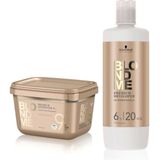 Schwarzkopf Blond Me Premium Lightener 450gr + Developer 6% 1000ml