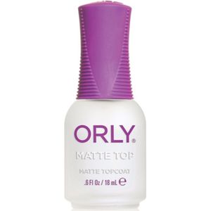 Orly Topcoat Matte Top Transparant