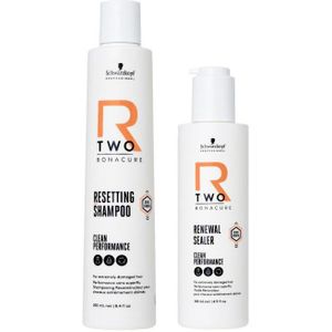 Schwarzkopf BC R-TWO Resetting Shampoo 250ml + Renewal Sealer 145ml