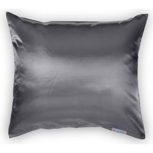 Beauty Pillow® - Satijnen Kussensloop - 60 x 70 cm - Antracite