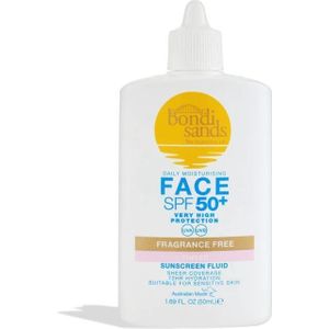 Bondi Sands Sunscreen Face Fluid SPF 50+ F/F Tinted 50ml
