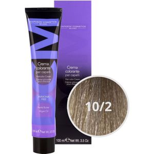 DCM Hair Color Cream Ammonia Free 10/2 Ash 100ml