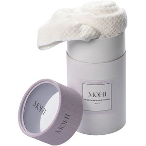 Mohi - Microfiber Hair Towel - Wit - Zakdoeken