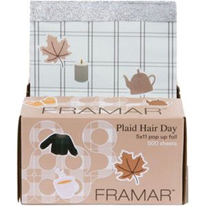 Framar - Plaid Hair Day - Pop Up - 500 Vellen - Zilver