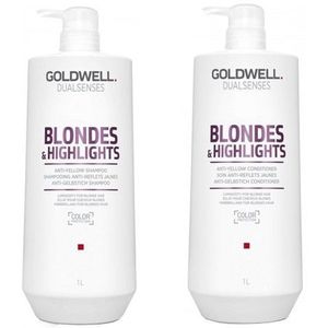 Goldwell Dualsenses Blondes & Highlights Shampoo + Conditioner