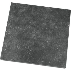 Vloertegel Belgisch hardsteen zwart 60x60 gerectificeerd R10