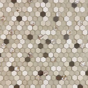 Mozaiek Tegel Beige 30x30cm