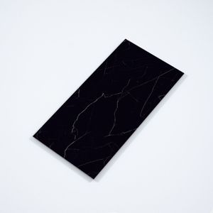 Vloertegel / wandtegel Royaal marmer zwart mat 60x120 gerectificeerd