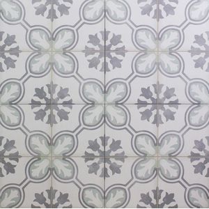 Vloertegel / wandtegel Amberley Orchid 45x45 cm  4 in 1 tegel  vintage