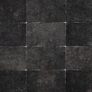 Vloertegel Pierre hardsteen zwart 30x50cm