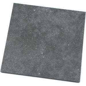 Vloertegel Belgisch hardsteen zilver grijs 60x60 gerectificeerd R10