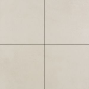 59% Korting - Vloertegel / wandtegel betonlook creme 90x90 gerectificeerd tegelknaller