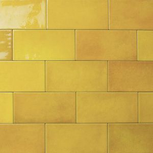 Equipe village Tuscany Gold, 6,5x13,2 cm, art 25574 - Handvorm wandtegel 6,5x13 goud soft glans - TOZCW522
