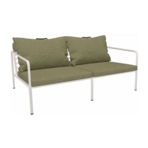 Houe - Avon - Loungebank - Muted White - Gerecycled Acryl - Waterafstotend