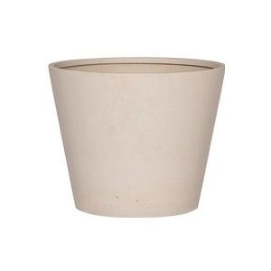 Bloempot Pottery Pots Refined Bucket S Natural White 50 x 40 cm