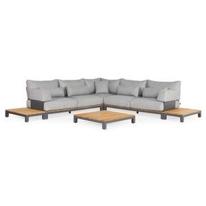 Loungetafel Suns Evora Matt Royal Grey 95 x 95 cm