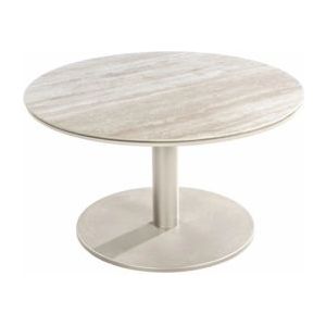 Bijzettafel Yoi Millor Salix Travertin Ø80 x 40 cm