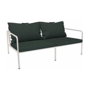 Loungebank Houe Avon 2 Seater Sofa Frame Muted White Cushion Alpine