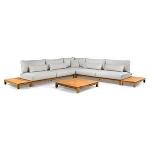 Loungeset Suns Portofino Small Hoekopstelling 2x2 Seater Matt White / Soft Grey (6-delig)